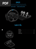 Logitech G923 Setup and Button Guide | PDF | Clutch | Torque