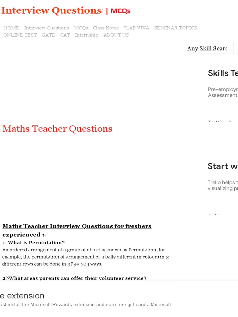 A3 REAL TIME Maths Teacher Questions & Answers 2023 PDF | PDF ...