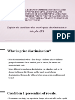 Economics Presentation Market Discrimination