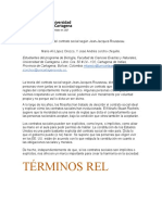 La Postura Del Contrato Social Según Rousseau