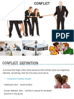 Conflicts and Negotiation
