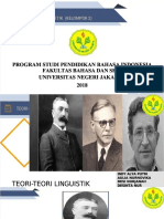 Psikolinguistik Teori-Teori Linguistik (Kel Ompok 2)