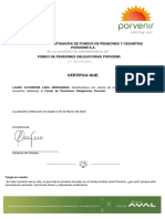 Certificado de Pensiones y Cesantias PDF