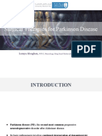 Surgical Therapies For Parkinson Disease