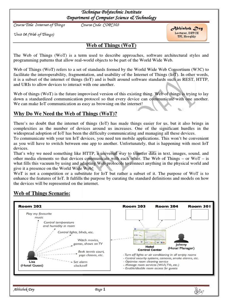 Iot Unit 4 Dcst Pdf Pdf World Wide Web Internet Web