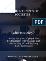 Different Types of Societies1