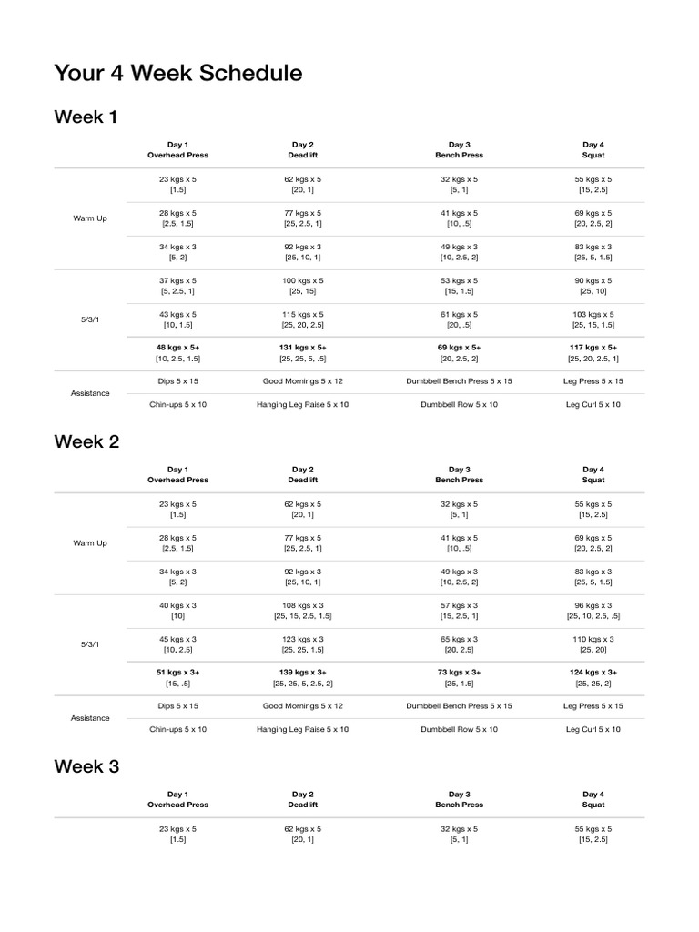 Lift Calculator PDF Weight Physical Fitness