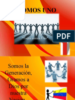 Generación ora Dios conquistar