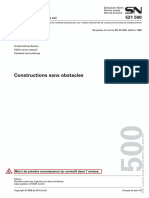 SIA 500 - Constructions Sans Obstacles PDF