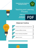 Teaching and Learning Process 1