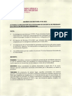 DR 88-2021. Autoriza Realización Actividades Docencia Pregrado PDF
