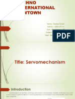 Servomechanism