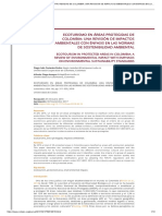 Ecoturismo en Áreas Protegidas de Colombia - Una Revisión de Impactos Ambientales Con Énfasis en Las Normas de Sostenibilidad Ambiental PDF
