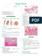 Tecido Ósseo - RESUMO PDF