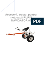 Manual Utilizare Accesoriu Tractat Navigator99 Navigator - 99 PDF