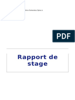 Rapport de Stage Hotellerie PDF