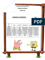 HORARIO