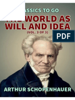 The World As Will and Idea (Vol. 3 of 3)