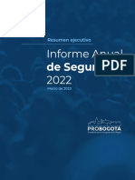 Informe Anual de Seguridad 2022 - Resumen Ejecutivo