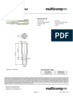 Terminal Cover: Specifications