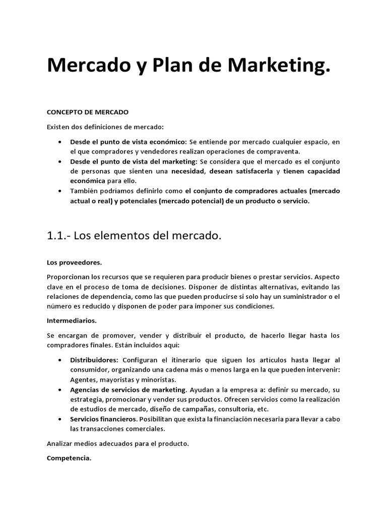 Estudio de Mercado y Segmentación | PDF | Mercado (economía) | Marketing