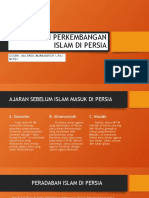 Sejarah Perkembangan Islam Di Persia 2