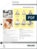 Philips Halogen Reflector Lamps Bulletin 3-90