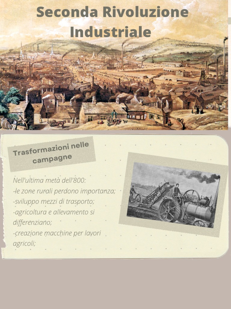 Seconda Rivoluzione Industriale PDF