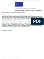 XIV RAM - Reunião de Antropologia Do Mercosul - Grupos de Trabalho - GT 02 - Abordagens Antropológicas Da Saúde - Sofrimento, Saberes e Terapêuticas