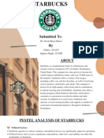 Starbucks PESTEL Analysis: Political, Economic, Social, Technological, Environmental & Legal Factors