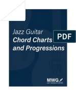Easy Jazz Guitar Chord Chart PDF