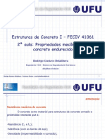 Aula 02 - Propriedades Mecânicas Do Concreto PDF