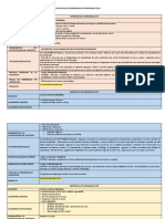 Matriz Organizacional Anual o Programa Curricular Anual de Experiencias de Aprendizajes 2022 Segundo Grado