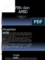 APBN Dan Apbd: Siti Nurul Aisyah Xiips3