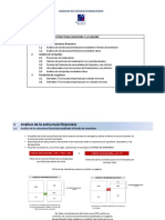 Análisis de la estructura financiera y la liquidez de una empresa mediante ratios y fondos