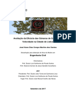 Dissertacao - Eficacia Das Camaras de Controlo de Velocidade - REV - A PDF