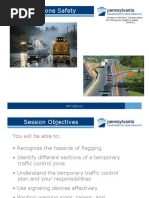 NYSDOT Work Zone Traffic Control Manual | PDF | Traffic | Road