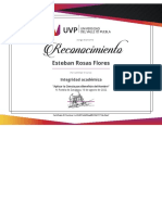 Certificado UVP APA - UVP Online Integridad Academica