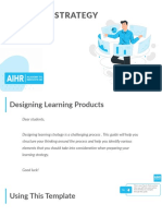 LDCP - Learning Strategy Template