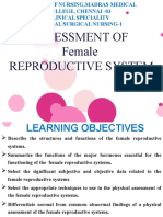 Female Reproductive System Assessment