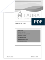 Construction Project Specifications Document