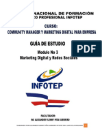 GUIA DE ESTUDIO MARKETING DIGITAL MODULO No3 Marketing Digital y Redes Sociales