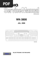 Casio wk-3800 SM PDF