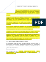 La Microbiota y Su Efecto Potencial Sobre La Conducta