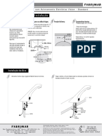 Fabrimar (241) - Manual - Instalacao Torneira Eletronica Standard