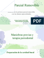 Prótesis Parcial Removible: Relaciones con Odontología y Ortodoncia