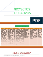 Proyectos Educativos - Diapositiva PDF