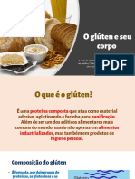 Nosso Corpo e o Gluten