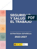 Estrategia Española de Seguridad y Salud en El Trabajo 2023-2027 PDF