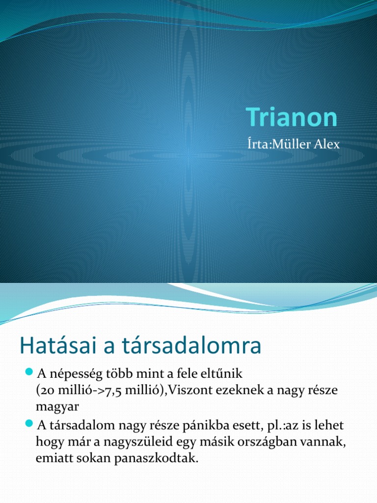 Trianon 1 | PDF